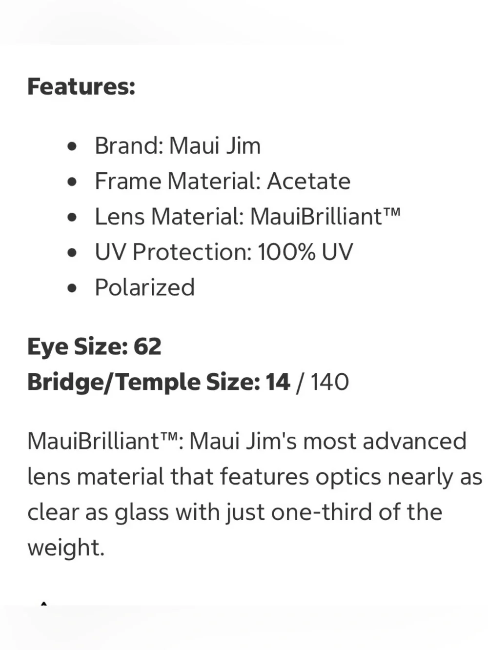 Maui Jim Water Lily Sunglasses – Dark Purple – With Case